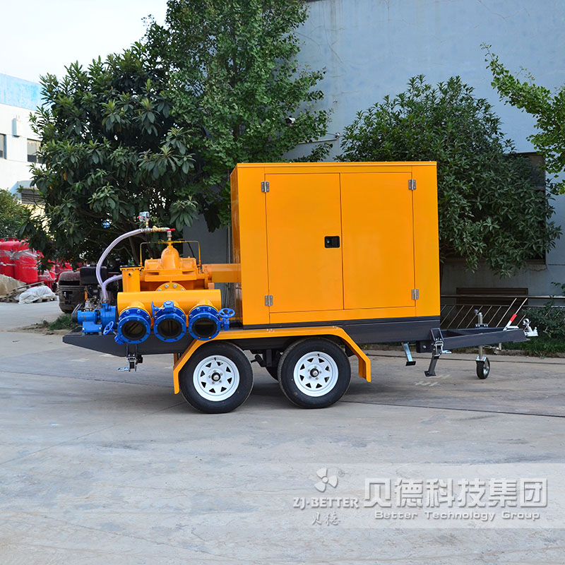 移動(dòng)排澇防汛泵車