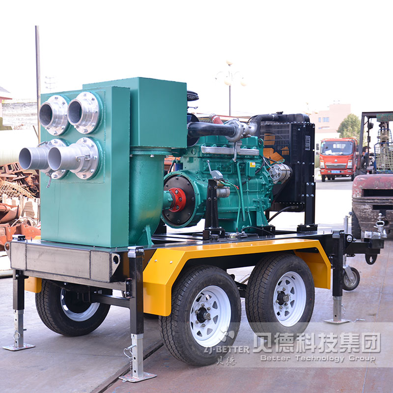 大流量排水移動泵車