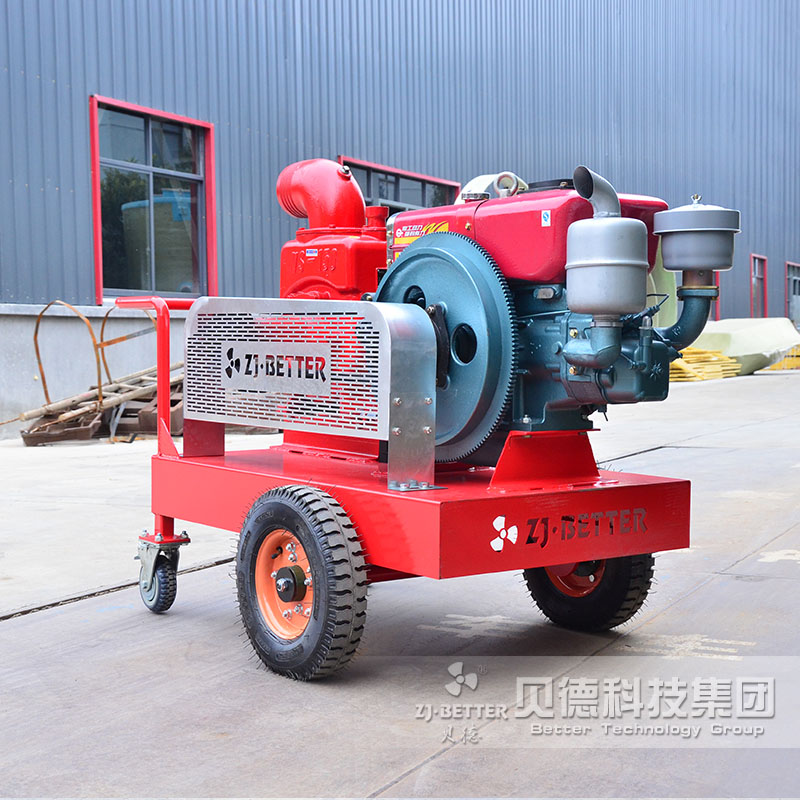 單杠柴油機(jī)自吸泵 移動(dòng)自吸泵車
