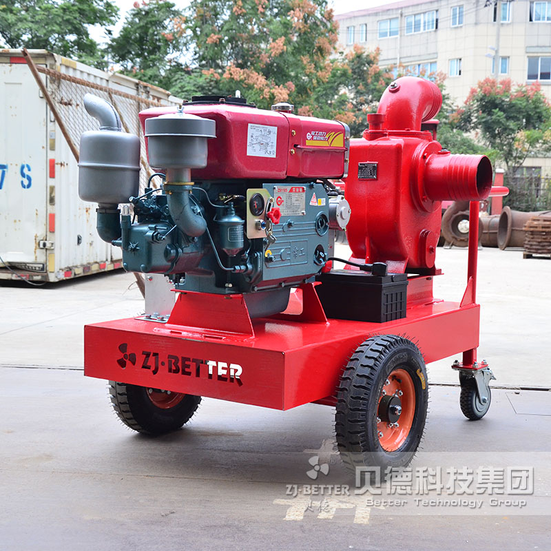 單杠柴油機(jī)自吸泵 移動(dòng)自吸泵車