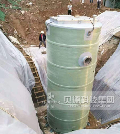 直供玻璃鋼一體化污水提升泵站 智能一體化預(yù)制泵站 一體化泵站