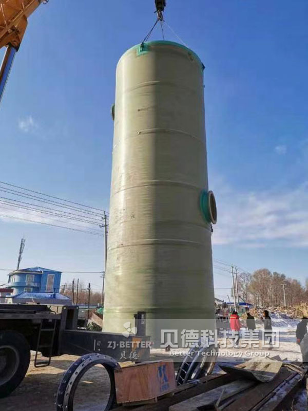 一體化污水提升泵站 地埋式一體化污水處理泵站 玻鋼污水泵站