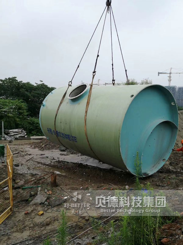 玻璃污水提升泵站 規(guī)格定制 智能小型水利泵站 一體化預(yù)制泵
