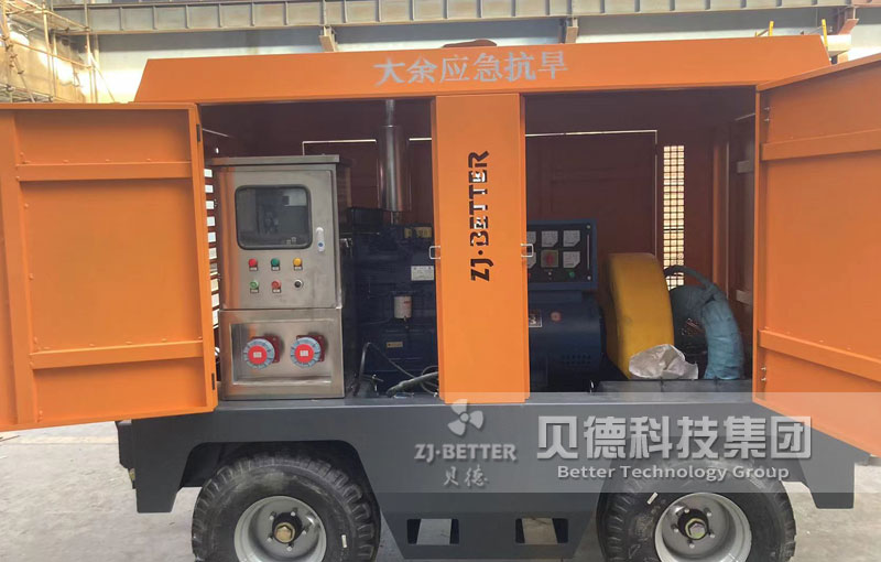 500立方800立方 1000立方 防汛應急移動泵車 輕便型變頻潛污水泵