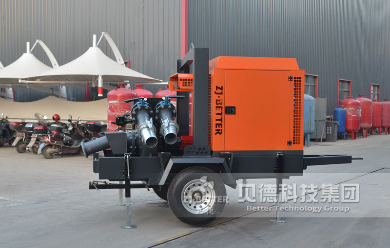 防汛泵車(chē)大流量自吸應(yīng)急抗旱灌溉拖掛柴油機(jī)移動(dòng)式抽水泵車(chē)